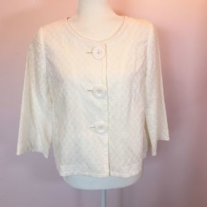 Studio M White Blazer